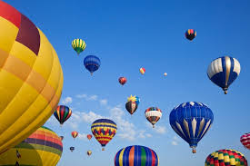 Frestock hot air balloons