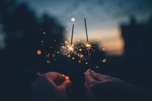 Sparkler from Unspalsh