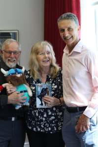 The Mayor Henry Zelones,, Tony Buti MP and I and Vikings