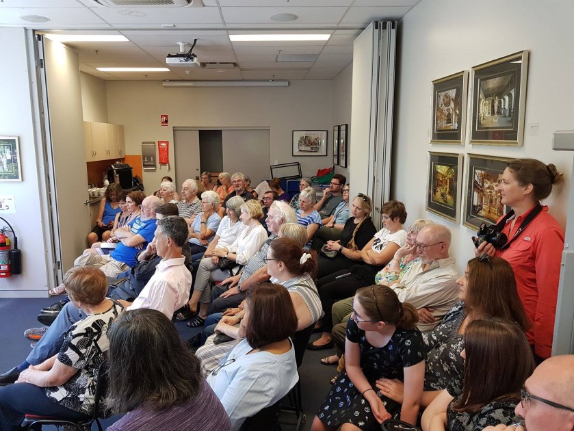 The Crowd at the launch of Fire & Ice